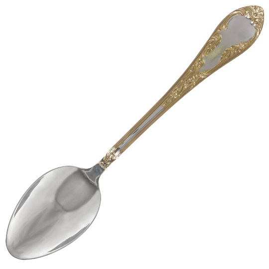 Ложка чайная ПЗМ Посольская М-18 с золотным напылением