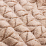 Плед евро, 240х205 см, микрофибра, 100% полиэстер, Marianna, Косичка, бежевый, 58 А - фото 5