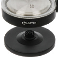 Чайник электрический Lofter, CX-K313-18M, 1.8 л, матовый, 1500 Вт, скрытый нагревательный элемент, стекло, пластик - фото 4