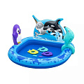 Игровой центр-бассейн Bestway, 134х131х73 см, Polar Pals, 53156, 84 л, 2 кольца, 2 рыбы, тюлень - фото 7
