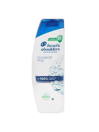 Шампунь Head & Shoulders, Основной уход, против перхоти, 360 мл