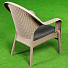 Мебель садовая Green Days, кофе с молоком, стол, 39х39х42 см, 2 кресла, подушка, 150 кг, 247+220-lght coff - фото 3