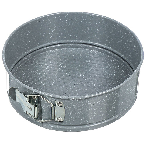 Форма для запекания углеродистая сталь, 20х6.8 см, антипригарное покрытие, круглая, разъемная, Satoshi, 849-177