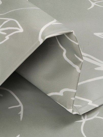 Штора для ванн 180х180 см, Peva, Naonao, серая абстракция, A310145