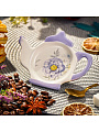 Подставка для чайных пакетиков, доломит, фигурная, Daniks, Флорина