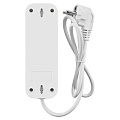 Удлинитель 3 гнезда, 3 м, с заземлением, 16 А, 3680 Вт, белый, TDM Electric, Народный УН3, У1-33052 - фото 3