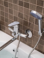 Смеситель для ванны, РМС, с картриджем, хром, SL132-006E - фото 2