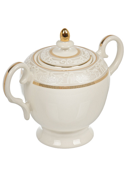 Сахарница 300 мл, фарфор, 9.5х15х11.5 см, Lefard, Свадебный, 115-368