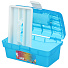 Ящик 28.5х15.5х12.5 см, пластик, Profbox, пластиковый замок, голубой, 610706 - фото 2