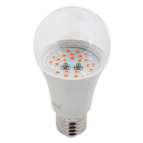 Лампа светодиодная для растений, E27, 10 Вт, 130-270 В, Б0050600, Эра, FITO-10W-RB-E27