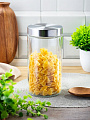 Банка для сыпучих продуктов, стекло, 1.7 л, 22 см, с крышкой, Классика, Y4-3576 - фото 6