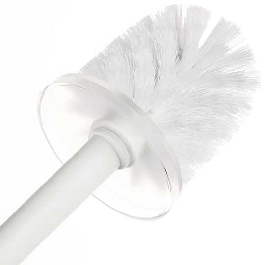 Ерш для туалета напольный, пластик, белый, PP0287I-TOH