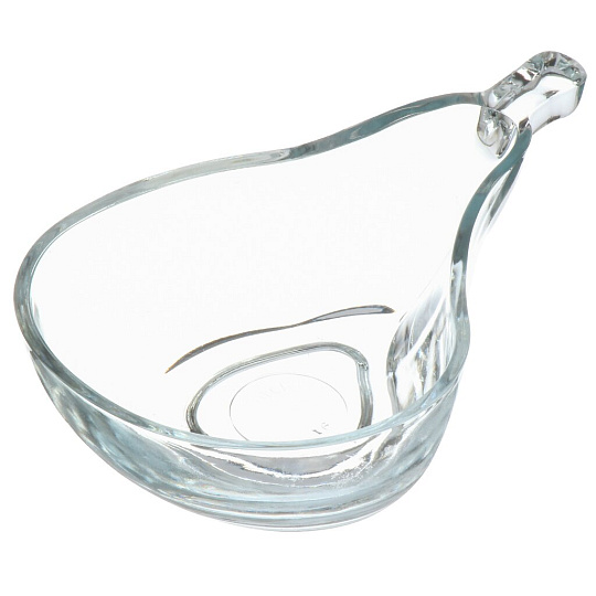 Салатник стекло, фигурный, 6 шт, 15х9х4.5 см, подарочная упаковка, Груша, Kaveh, BL7162GCL