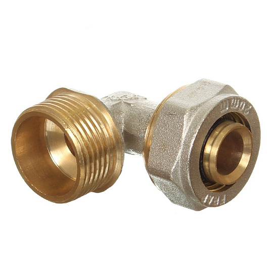 Металлопластиковый уголок d20х3/4&quot;, наружная резьба, Frap, F308.2005