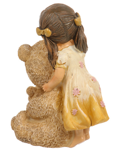 Статуэтка полистоун, Девочка, 9х6.5х11.5 см, 162-1079