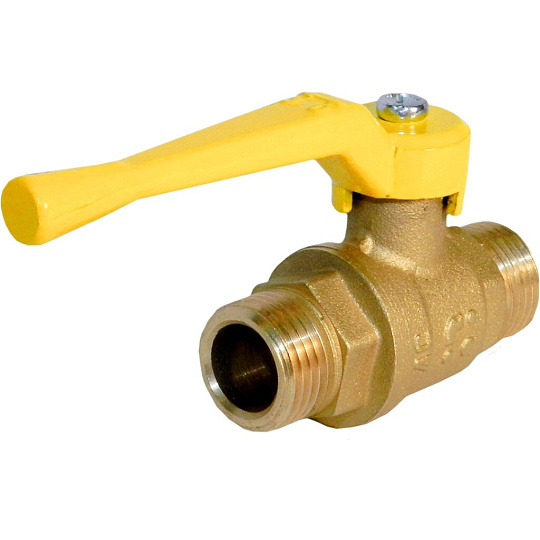 Кран для газа ш-ш, 3/4&quot;, ручка, БАЗ