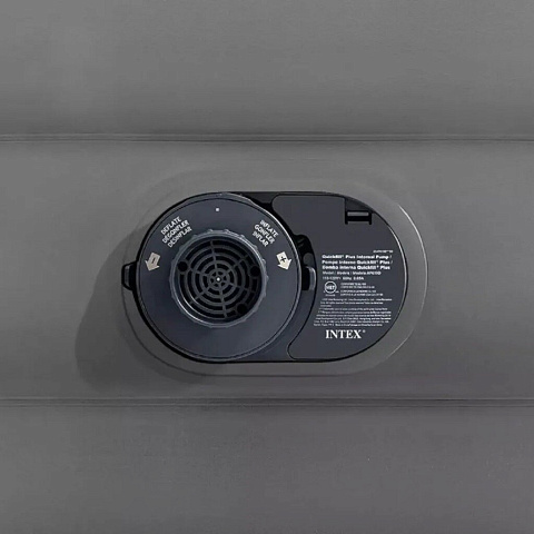 Кровать надувная Intex, 191х137х33 см, 67768ND, насос встроенный, электрический, флокированная, 272 кг