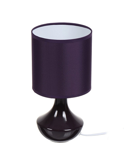 Светильник настольный E14, фиолетовый, абажур фиолетовый, RL-TL011