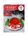 Санки-ватрушка Nika, С Олененком, 95 см, 100 кг, с буксировочным тросом, с ручками, 2 ручки, красно-зеленые, ТБ1КР-95/О2