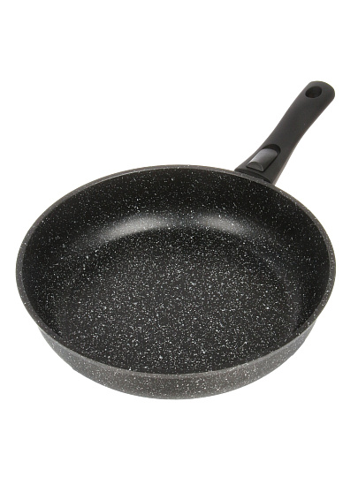 Сковорода алюминий, 28 см, антипригарное покрытие, Гурман, Fit, съемная ручка