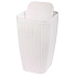Контейнер для мусора пластик, 10 л, прямоугольный, плавающая крышка, белый, Альтернатива, Вязаное плетение, М7487 - фото 2