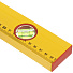 Уровень алюминий, 1000 мм, 3 глазка, линейка, желтый, Bartex, HJ-88D - фото 4