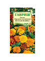 Семена Цветы, Бархатцы, Веселая полянка Тагетес, 0.3 г, отклоненные, цветная упаковка, Гавриш