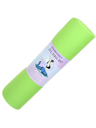 Коврик для йоги рулон, 173х61х1 см, EVA, Y9-228, в ассортименте
