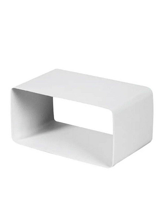 Соединитель вентиляционный пластик, 60х120 мм, ERA, 612FC