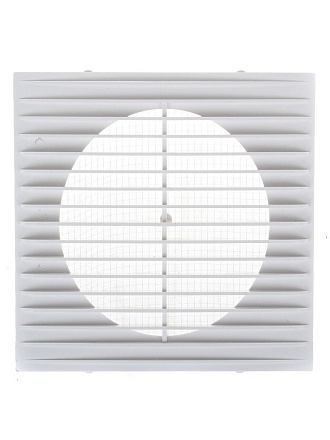 Решетка вентиляционная пластик, 130х130 мм, с сеткой, Event, 1313Г