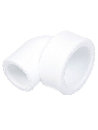 Уголок переходной полипропилен, d32/20 мм, внутренняя/внутренняя, белый, РосТурПласт