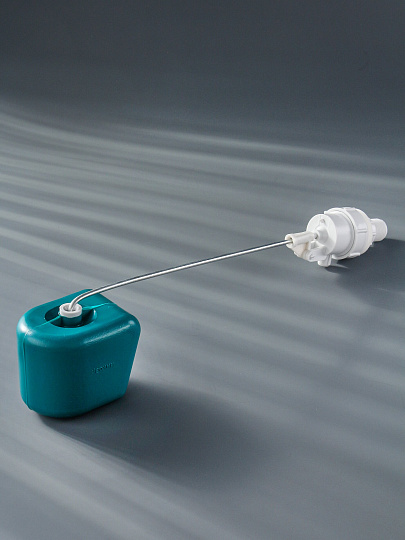 Клапан для бачка унитаза боковой, 1/2&quot;, пластик, заливной, Инкоэр, БМ-140Т