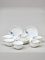 Набор чайный фарфор, 12 предметов, на 6 персон, 250 мл, Lefard, Васильки, 760-827, подарочная упаковка
