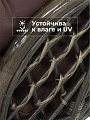 Мебель садовая Багама, стол, 55х55х56 см, 2 кресла, 1 диван, подушка коричневая, 85 кг, 03/10Б (S) - фото 7