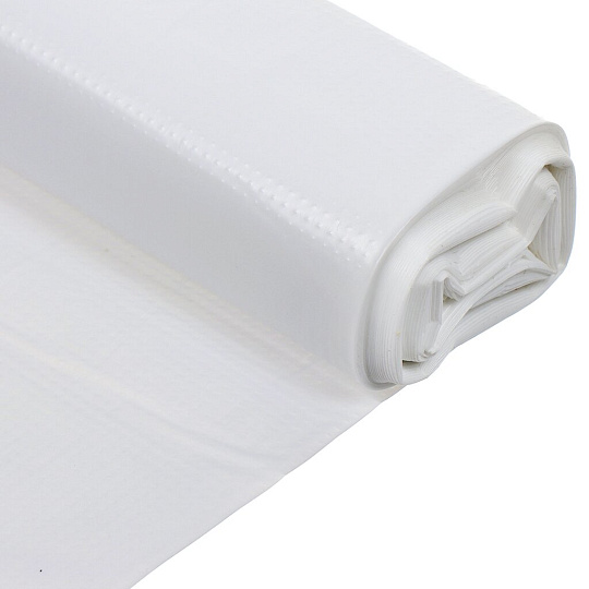 Скатерть одноразовая полиэтиленовая 110*150 см 5шт в рул СБ белый