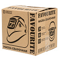 Маска сварочная автозатемнение, Favourite, Хамелеон, 3/4-8/9-13 DIN, полипропилен, 100х60 мм, индивидуальная коробка, 125110808, Ф8 Digital - фото 6