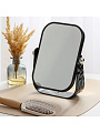 Зеркало настольное, 20х6х24.5 см, двухстороннее, прямоугольное, с увеличением, черная оправа, A070063 - фото 2