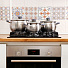 Набор посуды нержавеющая сталь, 6 предметов, кастрюли 1.9, 2.9, 3.9, индукция, Daniks, Модерн серый, SD-6N - фото 16