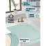 Коврик для ванны, 0.5х0.8 м, полиэстер, серо-голубой, Альпака, Y11-3 - фото 5