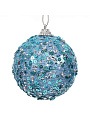 Елочный шар голубой, 8 см, SYPMQA-102116 - фото 2