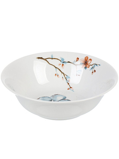 Салатник фарфор, круглый, 4.5 см, 0.36 л, Мгновения весны, Дулевский фарфор, 118092