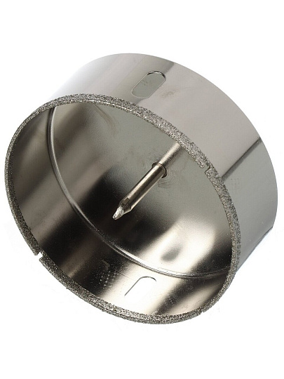 Коронка алмазная, по керамограниту и керамике, Rennbohr, Alpha, диаметр 110 мм, с центрирующим сверлом, 676201