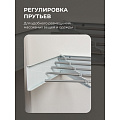 Сушилка для белья настенная, 80 см, 5 прутьев, белая, A340107 - фото 14