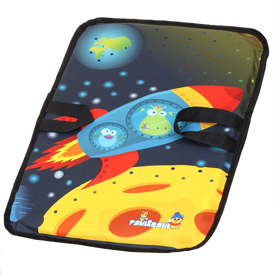 Ледянка оксфорд, ПВХ, прямоугольная, 60х45 см, с ручками, Fani Sani, Ракета, 81056