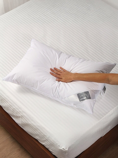 Подушка 48 х 68, микроволокно, 100% полиэстер, Fly Dream, 65% хлопок, 35% полиэстер, средняя, Бел-Поль, ПЛТфд-57