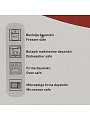 Форма для запекания стекло, 22х25.6х6 см, 2 л, прямоугольная, с крышкой, Borcam, 59034GREY - фото 8