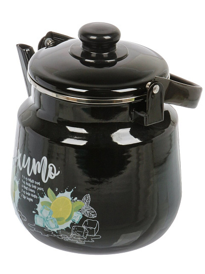 Чайник сталь, эмалированное покрытие, 3.5 л, Daniks, Мохито, индукция