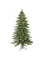 Елка новогодняя напольная, 210 см, Графская, ель, хвоя литая + ПВХ пленка, пристенно-угловая, премиум, 69210, ЕлкиТорг