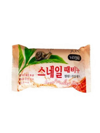 Мыло Juno, С экстрактом улитки, 150 г, с отшелушивающим эффектом