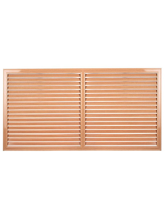 Экран для радиатора, ПВХ, 1200х600 мм, вишня, Viento